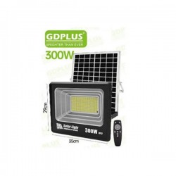 Ηλιακός Προβολέας LED 300W IP67 με πάνελ, Τηλεχειρισμό & Χρονοδιακόπτη