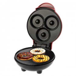 Μίνι Συσκευή για 3 Donuts 500W R.2219R Κόκκινη