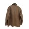 Suede Style Μπουφάν με Γούνινο Γιακά